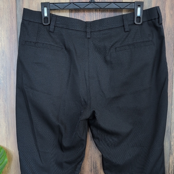 Haggar Classic Charcoal Gray Straight Fit Dress Pants 38 x 30     P175 - Picture 4 of 9